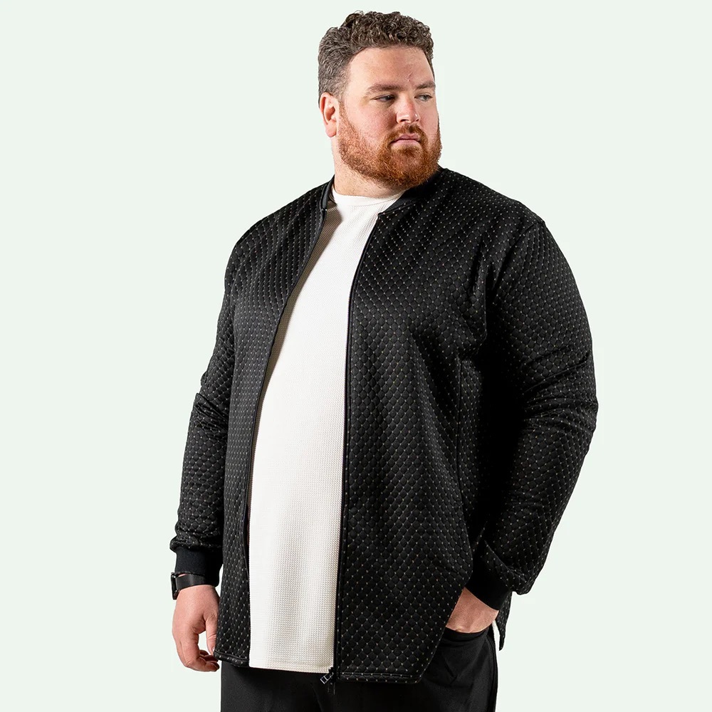 OneBone Quilt Bomber jacket